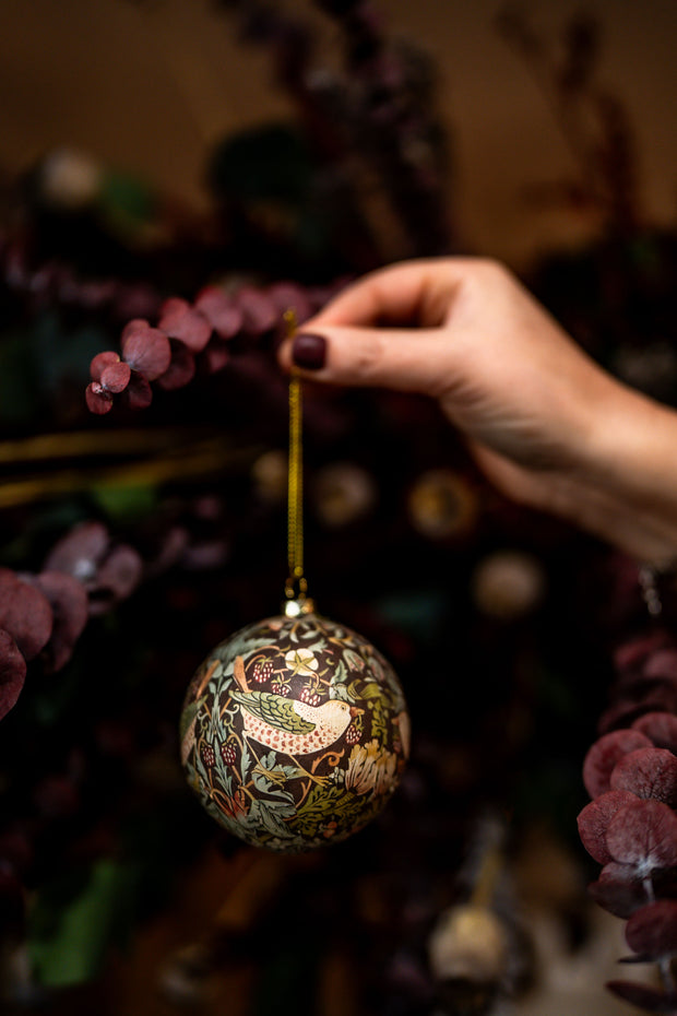 Delight Green Christmas Bauble Ornaments