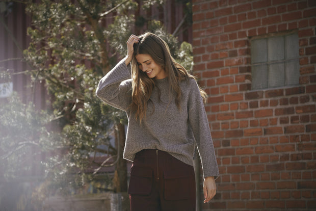 RogerCC Round Neck Knit Jumper