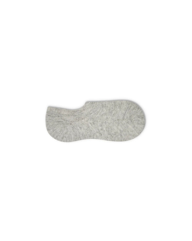 Cosy Cashmere No Show Sock | Grey