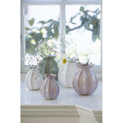 collection of small lillian vases