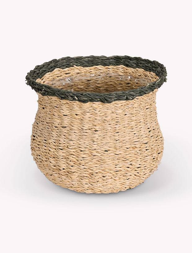 Hayward Fluted Pot Seagrass Rosemary - from victoria shop