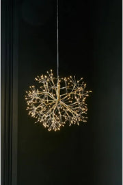 Hanging Dandelion Light - 30cm Gold