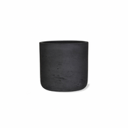 Small Stratton Straight Plant Pot in Carbon