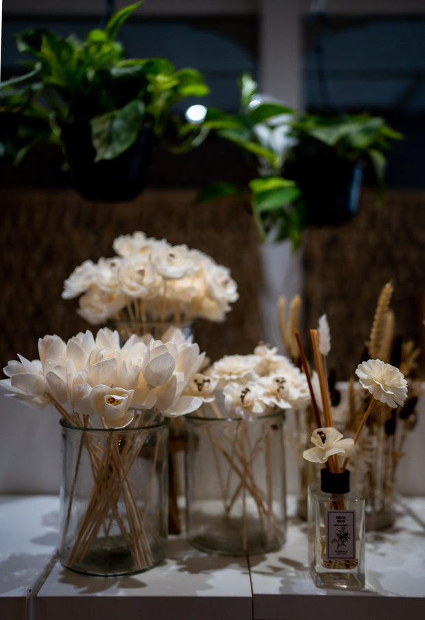 Natural Diffuser Flowers - Tulip on Reed