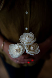 Natural Diffuser Flowers - Rose On Reed