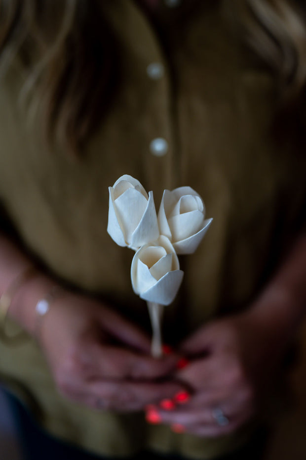 Natural Diffuser Flowers - Tulip on Reed