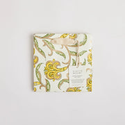 Hand Block Printed Gift Bags (Small) - Iris Glitz Sunshine