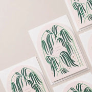 Starry Palms Greetings Card