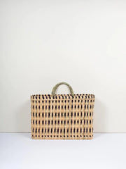 Indigo Woven Reed Basket, 3 sizes