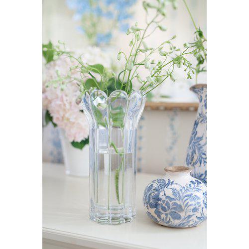 Clear Glass Roasalind Vase - From Victoria Shop