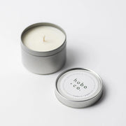 Raspberry and Peppercorn travel tin candle 