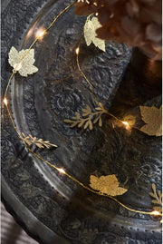 Shimmer Gold Battery Lights