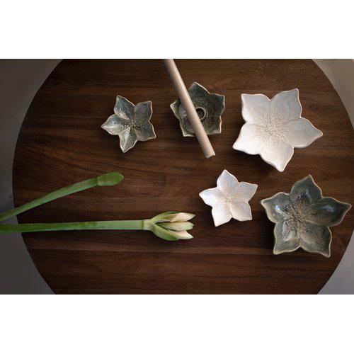 Ceramic Flower Candle holders- Helle