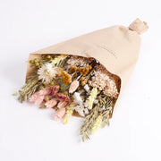 Dried wildflower field Small Bouquet in Pink Lemonade