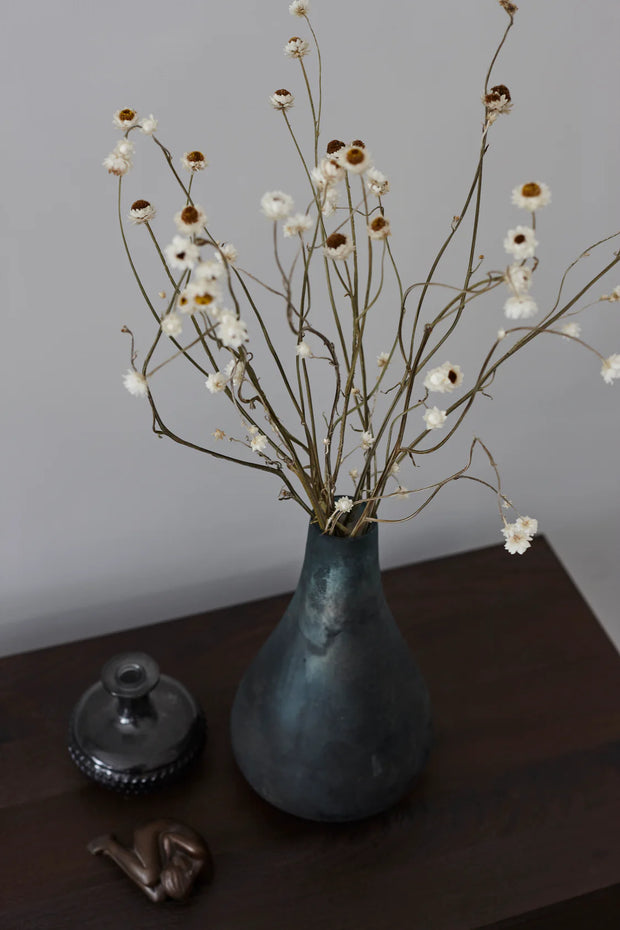 Dried Natural White Sandflower in vase