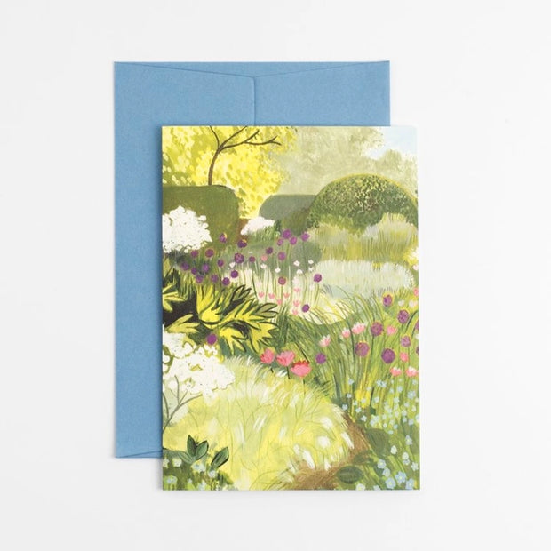 Peggy & Kate May Garden greeting card