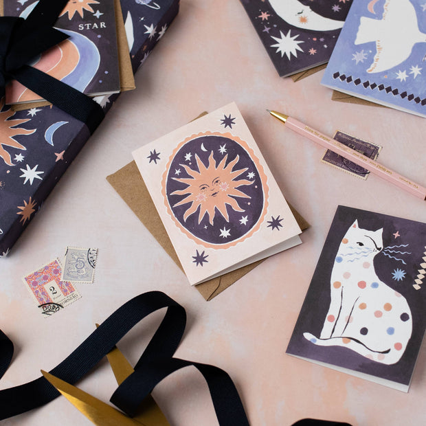 Smiling Sun Mini Card
