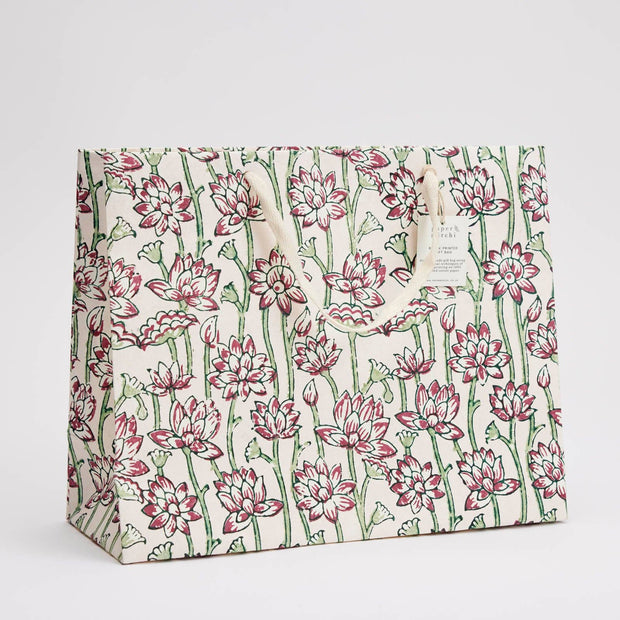 Lotus cherry large gift bag