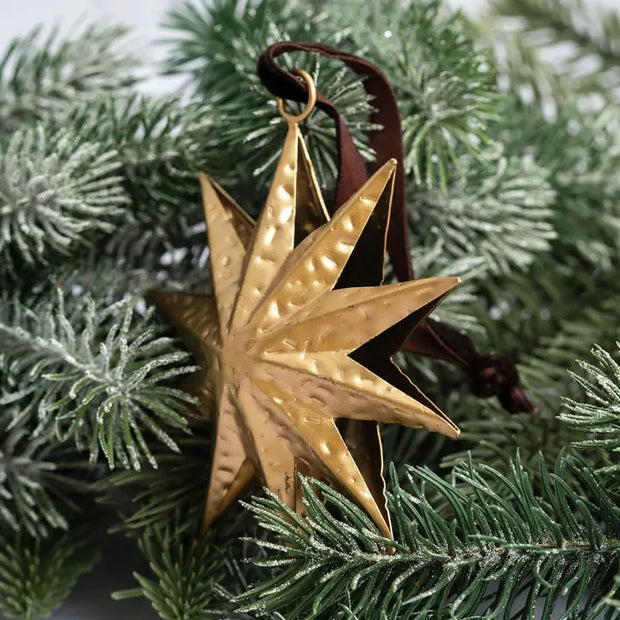 Alkaid Decorative Gold Star Hanging Decoration