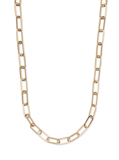 N083 Gold Chunky Chain Link Necklace