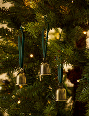 Cromwell Christmas Bells displayed on Christmas tree