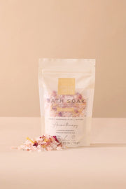 Aromatherapy Bath Soak Pouch Bath Salts- Restore