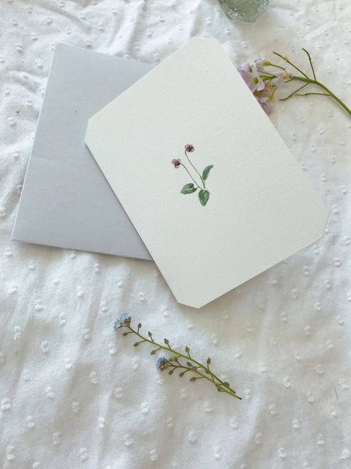 Petit Violet Greeting Card - From Victoria Shop