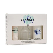 Bramley Bloom & Unwind Gift Set with Pillow Spray, Bubble Bath & Bud Vase