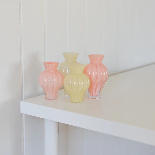 Diva Mini Yellow Vase