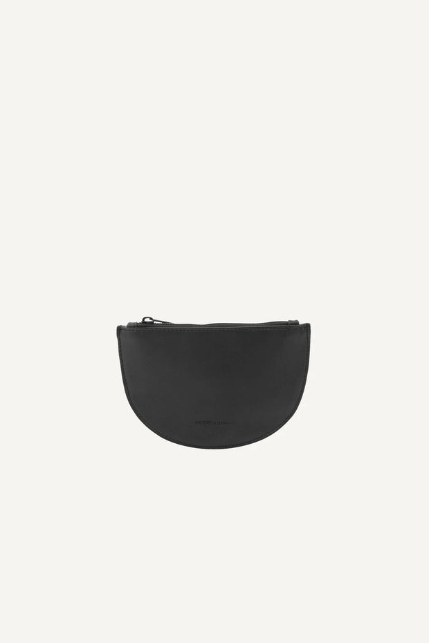 Mondo Half Moon Wallet, Black