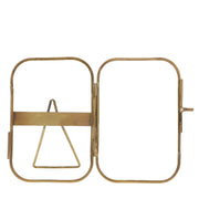 Rounded Standing Brass Frame 10X15cm - from Victoria Shop