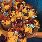 Dried Flowers Small Harvest Moon Bouquet