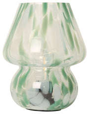 Portable Table Lamp Joyful- Green & White