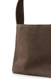 Large Leather Shoulder Bag With Adjustable Strap