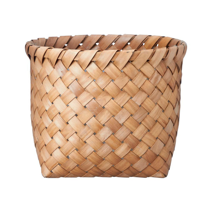 Nila Wood Basket in Large