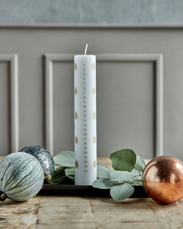 Christmas Candle Calender Countdown 