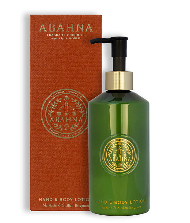 Abahna Mandarin & Sicilian Bergamot Hand & Body Lotion 300ml