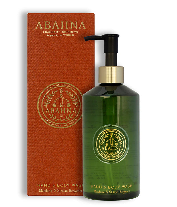 Abahna Mandarin & Sicilian Bergamot Hand & Body Wash 300ml
