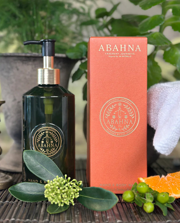 Abahna Mandarin & Sicilian Bergamot Hand & Body Wash 300ml