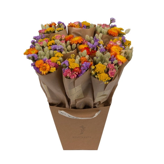 Dried Flowers Small Multi Colour Bouquet - From Victoria Shop