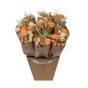 Dried Flowers Small Apricot Bouquet - from victoria shop
