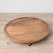 Round Wooden Board W/Feet- Ftom Victoria Shop