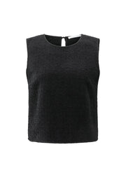 Sleeveless top with bow details on the back