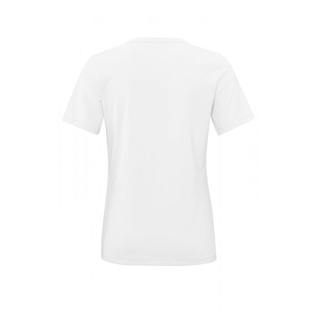 T-shirt with a round neck and short sleeves