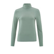 Jade Green Turtleneck Long Sleeve Sweater - From Victoria Shop