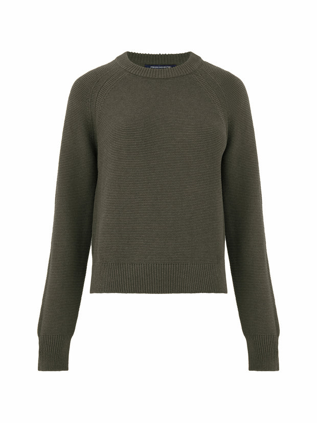 Lilly Mozart Crew Neck Jumper Khaki Green