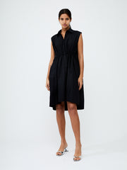 black poplin dress - from victoria shop