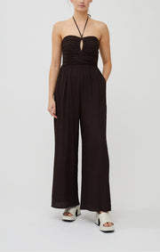 Bonny Pleated Strappy Jumpsuit