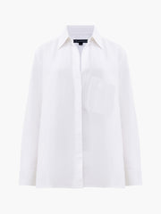 Birdie White Linen Boyfriend Shirt - From Victoria Shop
