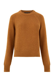 Lilly Mozart Crew Neck Jumper Tobacco Brown